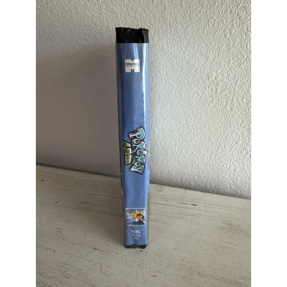 Vintage Pokemon 4Ever VHS 2003 Pikachu